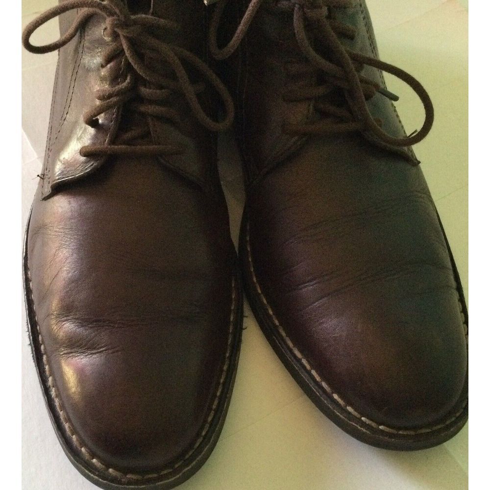 Cole Haan Mens Canton Chukka Ankle Boots C11858 Lace Up‎ Brown 11M Leather